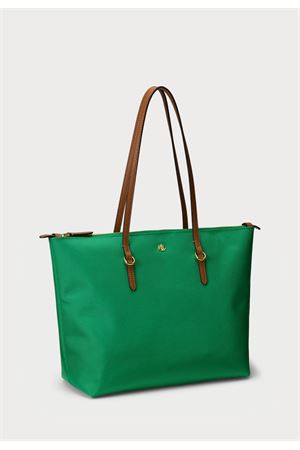 Keaton 26-Tote-Medium-Recycled Nylon LAUREN RALPH LAUREN | Tote | 431916737044